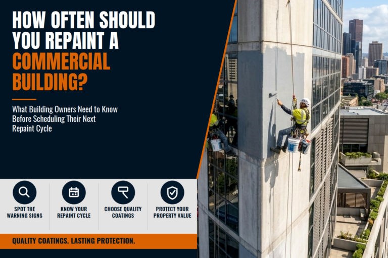 Commercial building exterior painting and maintenance in Durban